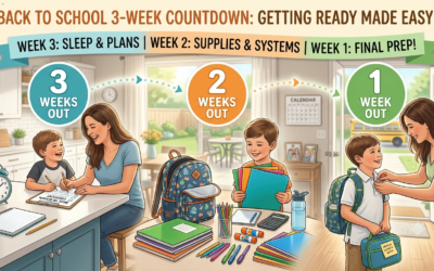 The Ultimate 3-Week Back-to-School Countdown: A Parent’s Guide to a Stress-Free Start